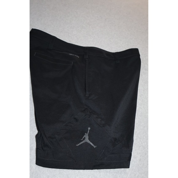 Nike Other - Nike Michael Air Jordan Dri-FIT Golf Shorts Men 36 Black Jumpman Logo Polyester